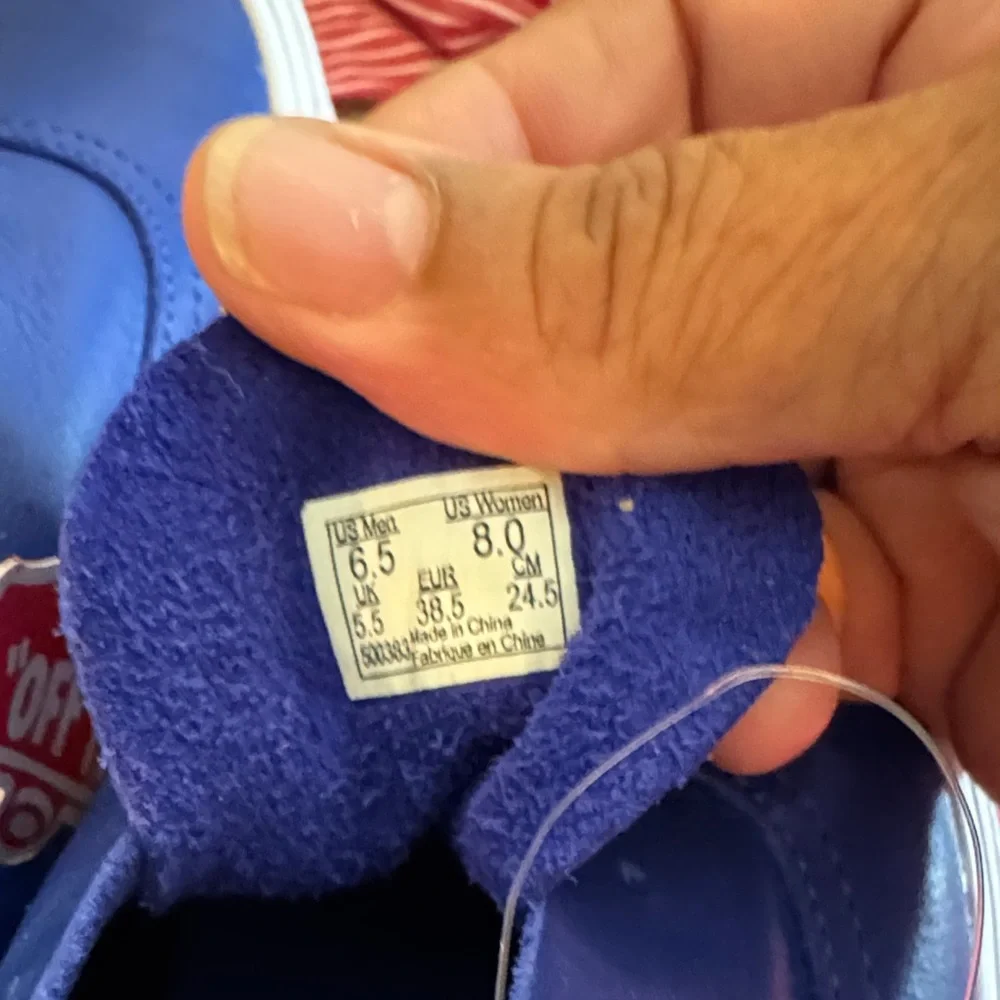 Vans Royal Blue Slip-On Shoes - Picture 3 of 10